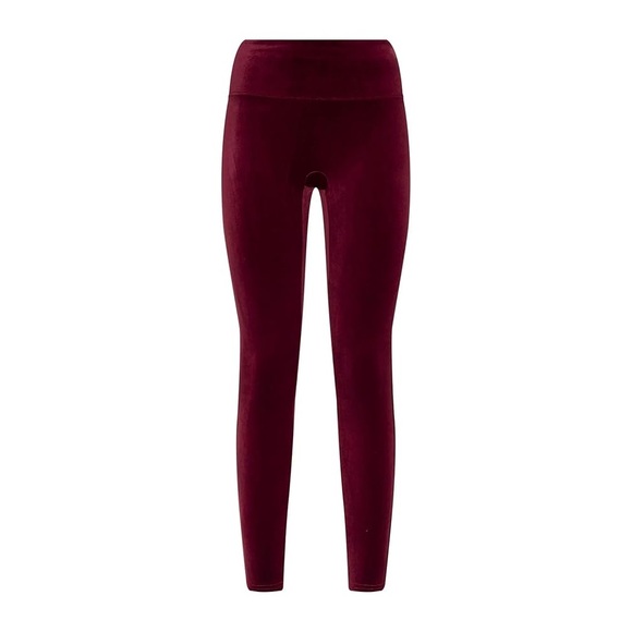 Soanx‎ Women's Burgundy Leggings size L - Picture 1 of 8